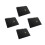4Pcs Black Detachable Music Flip Folder with Transparent Insert 9