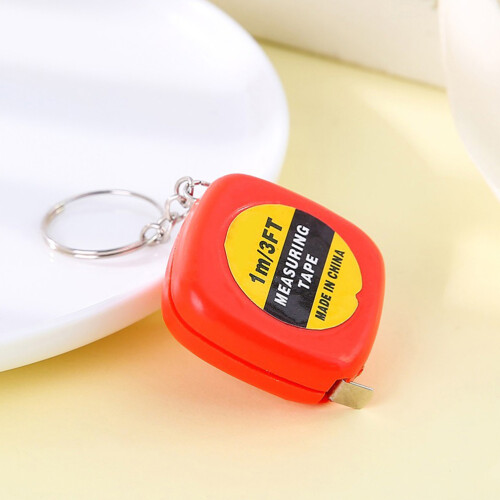 72Pcs Assorted Color Mini Tape Measure Keychain Durable Measuring Tool 2