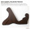 2Pcs Foldable Coffee Guitar Rack Strong Wear Resistant Guitar Support 8
