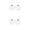 4Pcs White Protective Drum Stickers Pet Material for Drum Set Care 3