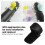 Clarinet Oboe Silicone Finger Rest Protector Black Comfort Grip Accessory 3