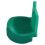 Silicone Clarinet Oboe Thumb Rest Cushion Protector Green 15
