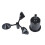 2X Windanemometer Shell Wind Winddeel Richting Indicator Shell Windsensor Vervangbare Shell Gebruik voor Windsensor 6
