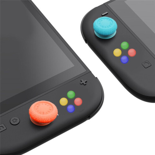 For Switch2  Joystick Cap+D-Pad Button Cap Set for   2 D-PAD Color Button Cap Accessories