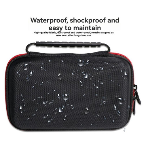 Game Console Hard Shell Carrying Case for 3DS XL 3DS Game Card Accessories Protective Storage Bag  & Black 1
