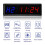 Portable Gym Timer Count Down/ Clock Remote Control Digital Timer Multifunctional Fitness Timer Clock for Boxing (EU) 8