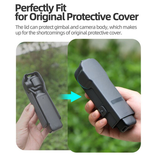 For Pocket 3 Upper Cover Protective Lid Case Camera Screen Protector for  Osmo Pocket 3 Gimbal Camera Accessories 2