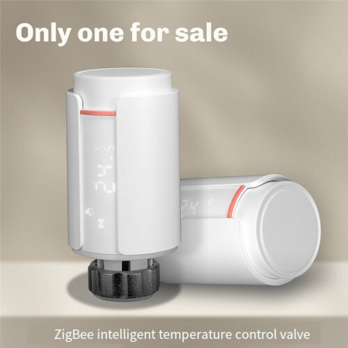 Tuya  ZigBee Termostatisk Radiatorventil TRV Programmerbar App-Fjärrkontroll för Temperatur 2