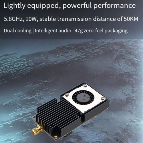 5.8GHz 10W 80CH FPV Racing Drone VTX Transmitter Quadcopter Flight Controller for Enhanced Drone Performance 2
