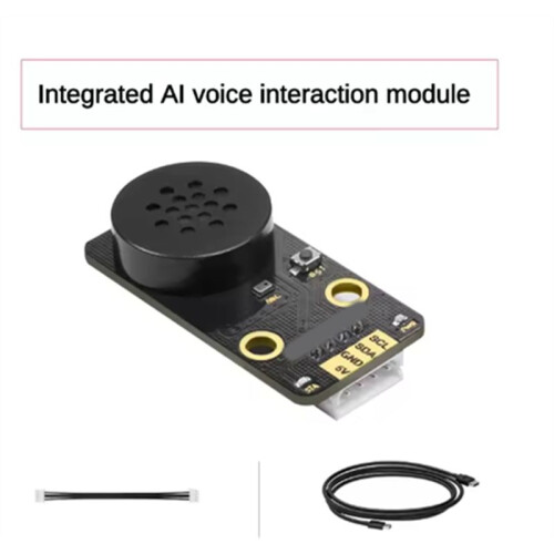 AI Voice Recognition Module Voice Broadcasting Custom Wake Words Trains Interaction Model Programmable Sound Sensor 1