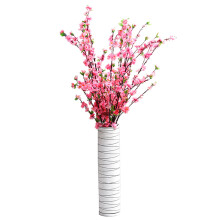 Flori artificiale de cireș, ramuri de cireș din mătase artificială cu aspect realist pentru decorațiuni interioare și exterioare (1,25 m