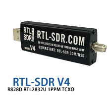 For RTL-SDR Blog V4 R828D RTL2832U 1PPM Tcxo Sma Rtlsdr Software Defined Radio Receiver with Multipurpose Antenna