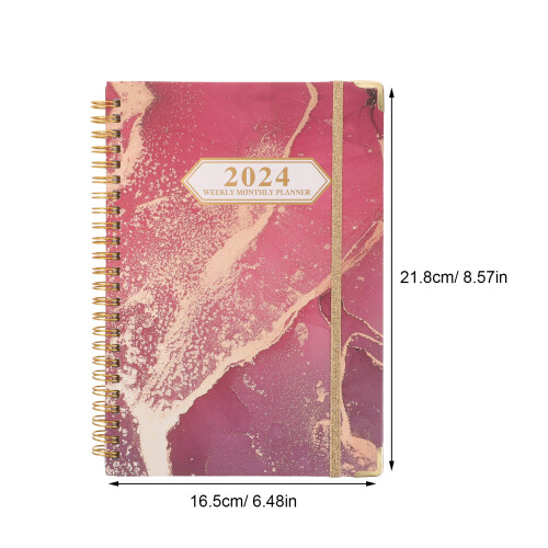 Weekly Planner Notepad Coil Planning Book 21.80x16.50x1.30cm 2
