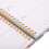Weekly Planner Notepad Coil Planning Book 21.80x16.50x1.30cm 5