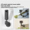 Universal Metal Arm Clamp Bracket for  Paste Camera Mount Paste Suction Base for 3