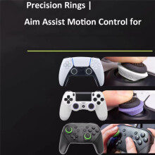 6Pcs Precision Aim Assist Rings Precision Rings for PS5, PS4, Series X/S, One, 360, Pro Controller