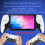 HC8000 7inch Screen Retro Handheld Game Console 64G 15000 Games Open Source Game Player Support 30+ Emulators White 10