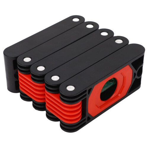 Leveling In Straight Or Corner Magnetic Measuring Tool Foldable Bubble Level Ruler High Accuracy Expandable Multi Functional Folding Level For 2