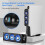 For PS5 Console Cooling Fan Gaming Console Temperature Control Cooling Heatsink Rear Cooling Quietly Speed Easy Use 3