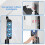 For PS5 Console Cooling Fan Gaming Console Temperature Control Cooling Heatsink Rear Cooling Quietly Speed Easy Use 7