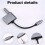 3.5mm Adapter Type-C Universal Unmanned Live Broadcast Room Silent Shielding Noise Plug and 3