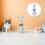 White Small Pet Urn Ceramic Ashes Container Dog Cat Memorial 10