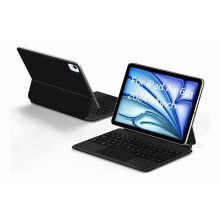 Smart Magnetic Keyboard Case compatible with iPad Air 6th Generation - Slim, Lightweight, and Portable Design