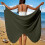 Women's Spaghetti Strap Wrap Dress Lightweight Beach 1