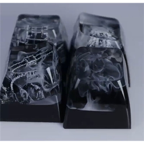 Ancient Building Mountain  Keycaps Personalized Handmade  Interesting Key Cap for Mechanical Keyboard D
