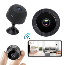 Wireless HD 1080P Security Camera, WiFi Enabled with Motion Detection, Night Vision for Home and Office Surveillance, Easy Installation and Setup
