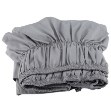 Easy Fit No Lift Mattress, Split Corner Bed Skirting for Four-Post Beds, Polyester Microfiber Bed Skirt Offers Elegant Silky Texture, Adjustable