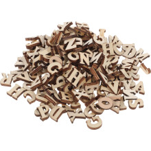 200Pcs 15Mm Naturliga Träskivor För DIY Lekmaterial och Dekoration