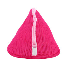 Rosy Mesh Laundry Bags, Delicate Protection Wash Pouches For Bra Washing, Polyester Laundry Nets For Travel Packing Organizer