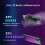 Mobile Phone Semiconductor Dual Cooling Fans Radiator 3 Speeds Adjustable Game Cooler for IOS Android Live Streaming B 7