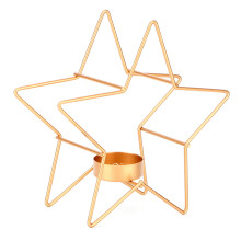 Wedding & Home Ornaments, Solid Metal Hollow Out Candle Holders for Stylish Table Centerpieces