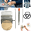 Patchmaker 2.0 Kit – Mini Darning Loom with 28 Hooks for Jeans, Socks & Clothes; DIY Mending & Weaving (Compatible with Patchmaker) 1