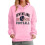 Φθαρμένο φούτερ με κουκούλα New England Football Vintage στυλ για γυναίκες – Ρετρό πουλόβερ 1
