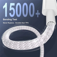 USB Type C to USB C Cable PD 60W Fast Charging Charger Wire Cord for 16 15 Series Type-C USBC Cable 2M
