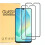 Προστατευτικό οθόνης για συμβατό με Samsung Galaxy A16 5G, 2 τεμάχια μαύρη μεμβράνη από 1