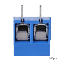 Stable Performance And Durable Use For Electronics, Rated Ac300V10A Multi-Pin Configuration PCB Terminal Block, 5Mm Pitch Screw Connector, Blue