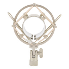 ABS Microphone Shock Mount for 45-50mm Round Mic with 5/8 to 3/8 Nut