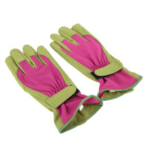 Synthetic Leather Dexterity Gloves, Reinforced Fingertips Breathable Gloves With Improved Gripping Force And Adjustable Wrist Closure For Versatile