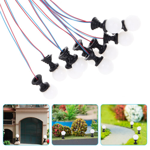 40Pcs Mini Lawn Lamp Model ABS Assorted Colors Decoration 2