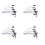 40Pcs Mini Lawn Lamp Model ABS Assorted Colors Decoration 10