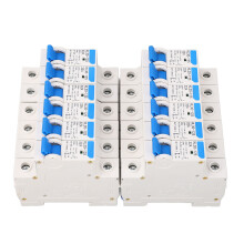Disjoncteur miniature pour la distribution d'énergie terminale, haute capacité de coupure, protection contre les courts-circuits, disjoncteur