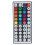Τηλεχειριστήριο IR RGB ομαλής αλλαγής εισόδου DC για λωρίδες LED, τηλεχειριστήριο 44 2