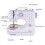 Multi Functional Household  Desktop Electric Sewing Machine, Portable Operation, Thick Lock  US Plug 3