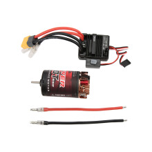 Motor cu perii durabil pentru mașină RC, proiectat cu precizie cu înfășurări de înaltă eficiență, rulmenți dubli, cuplu excelent,