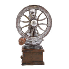 Vintage Wooden Hand Grinder, Manual Coffee Bean Grinder For Espresso Brewing, Home Brew Espresso Grinder With Exquisite Workmanship And Sturdy