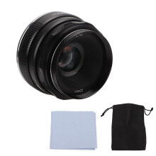 Aluminum Alloy Manual Focus Lens Large Aperture Wide Angle Portrait MC Multilayer Coating Lightweight Design For Fuji FX Mount APS-C Format